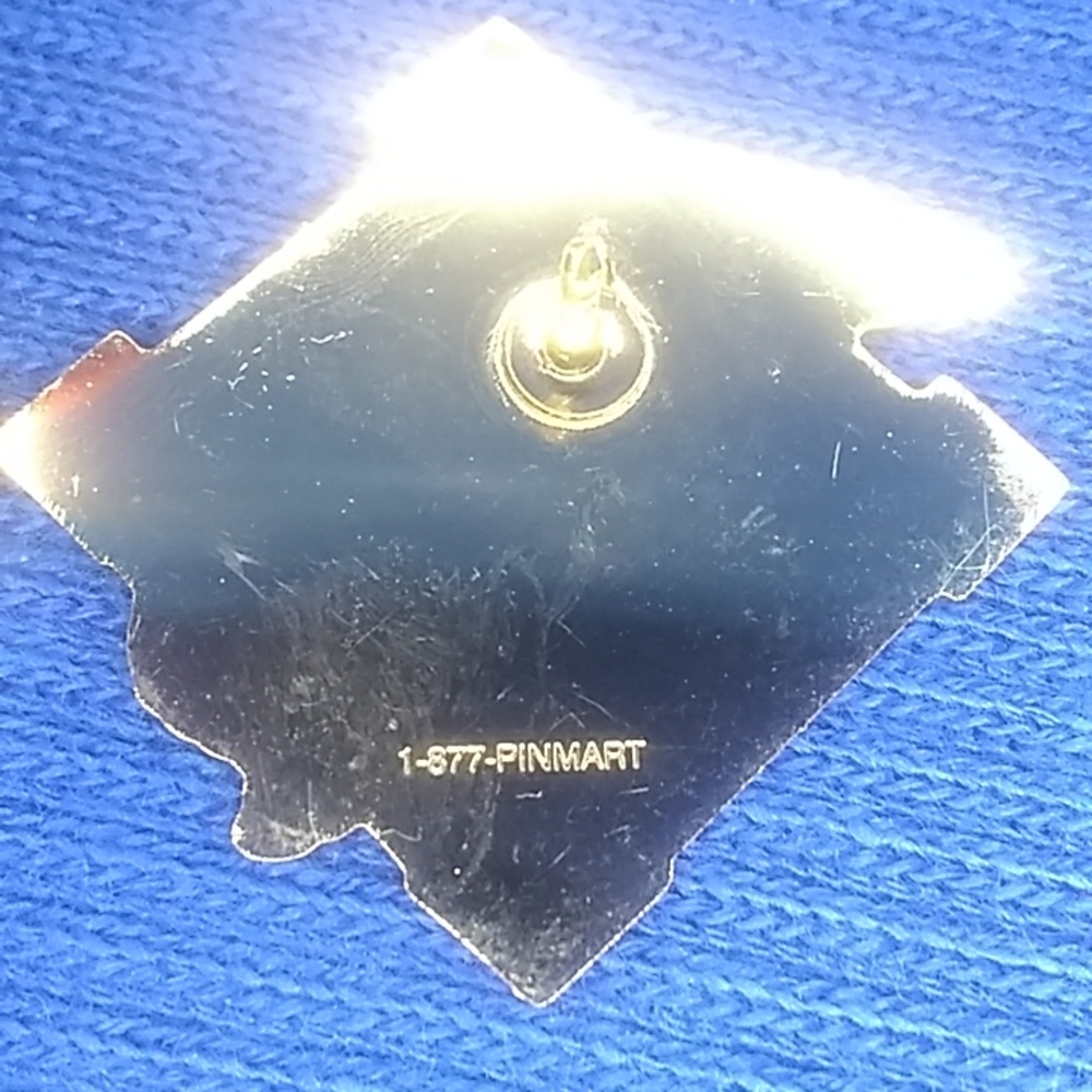 Pinmart Fort Worth (TX) Hurricanes Baseball Diamond-shaped Pin - Picture 4 of 4